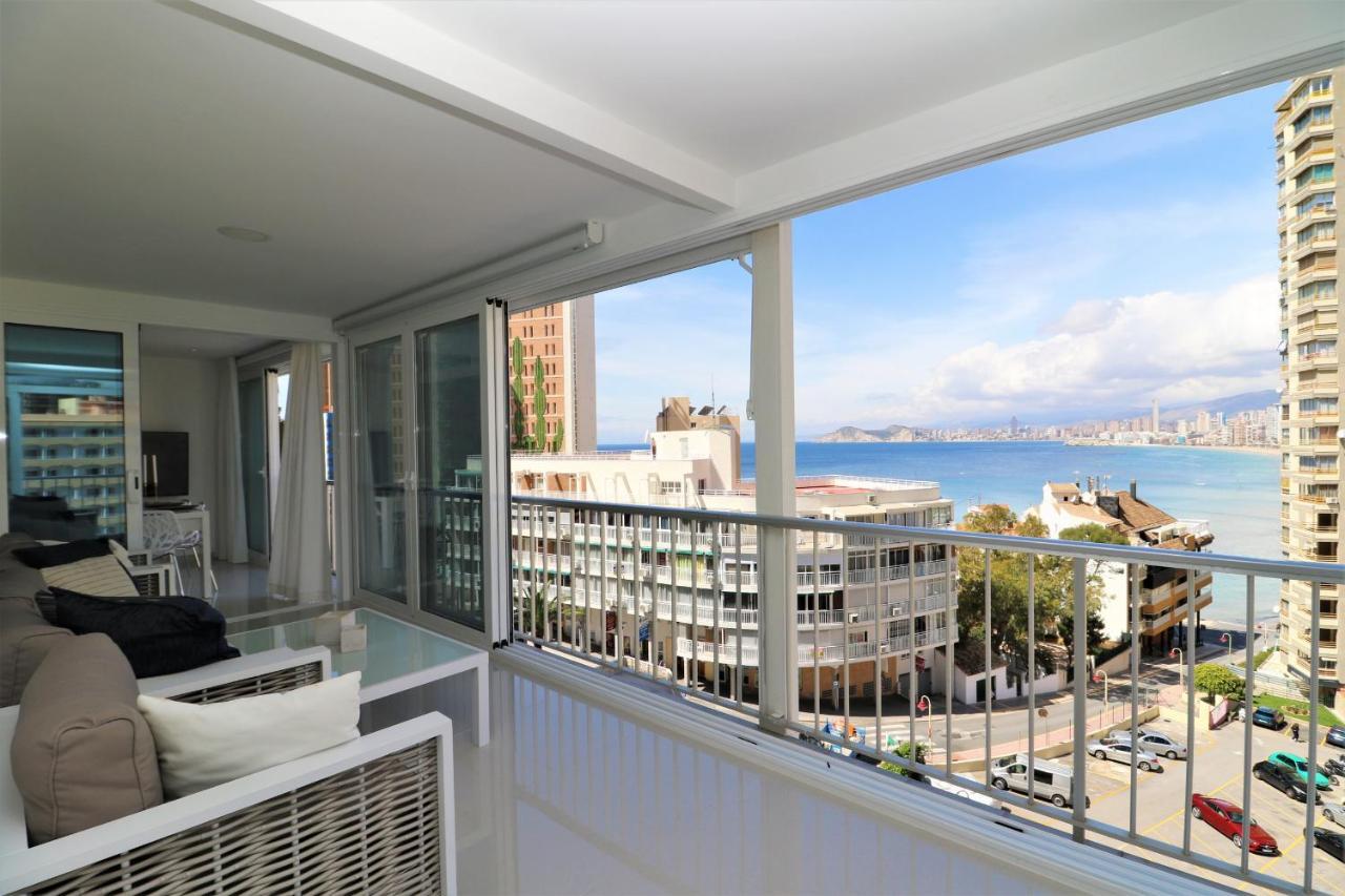 Halcon Deluxe 5-A Apartment Benidorm Bagian luar foto