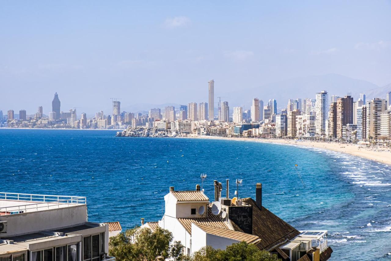 Halcon Deluxe 5-A Apartment Benidorm Bagian luar foto