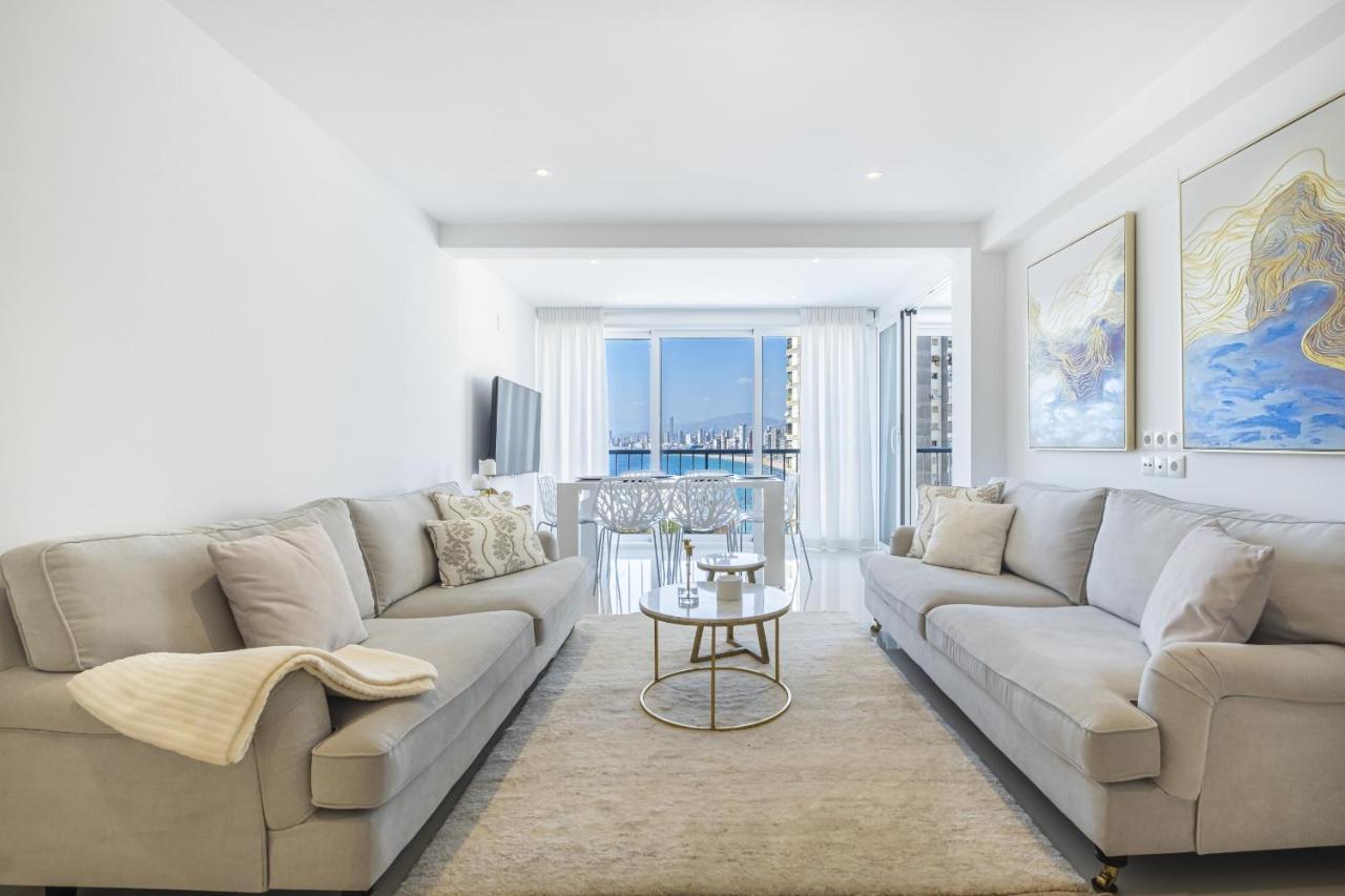 Halcon Deluxe 5-A Apartment Benidorm Bagian luar foto